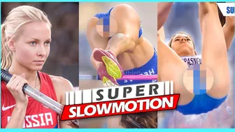 [Super SlowMotion] Top 5 Women Pole Vault European Championship Zurich - part 4 #1