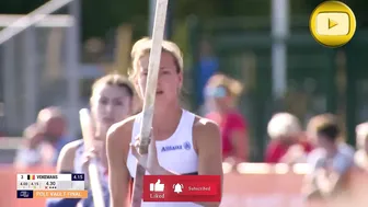 [Super SlowMotion] Women Pole Vault U23 European Championship 2023 - part 1 #3