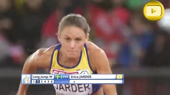 [Super SlowMotion] Top 4 Women Long Jump European Championship Zurich - part 1 #2