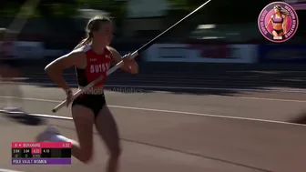 [Super SlowMotion] Junior Women Pole Vault & High Jump - European U20/U23 Championship 2021 - 2 #8