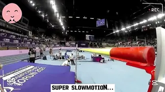 [HD SlowMotion] Women High Jump Indoor Torun 2021 Championship - Part 1 #7