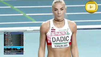 [Super SlowMotion] Top 5 Women High Jump Pentathlon Torun Poland 2021 - part 2 #2