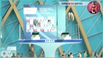 [Super SlowMotion] Women Diving Highlights - 2016 World Championship Kazan - 2 #6