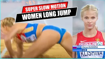 [Super SlowMotion] Top 5 Women Long Jump European Championship Zurich - part 2