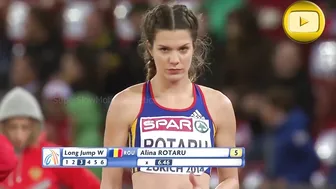 [Super SlowMotion] Top 5 Women Long Jump European Championship Zurich - part 2 #8