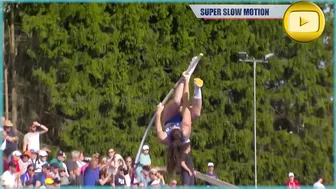 [Insane Slow-Motion Thrills]: Junior Women's Pole Vault Showdown! U23 Euro 2023 - Part 2 #4