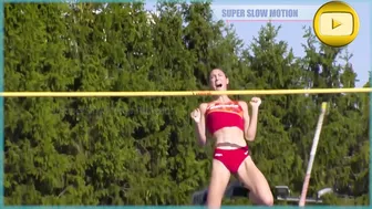 [Insane Slow-Motion Thrills]: Junior Women's Pole Vault Showdown! U23 Euro 2023 - Part 2 #5