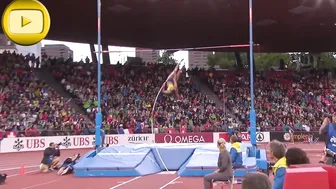 [Super SlowMotion] Top 5 Women Pole Vault European Championship Zurich - part 2 #10