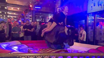 Mechanical bull riding April 13th 3024 in Benidorm ♥️♥️♥️♥️ #4