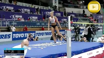 [Super SlowMotion] Top 5 Women High Jump Pentathlon Torun Poland 2021 - part 1 #5