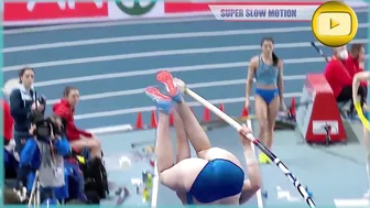 [Super SlowMotion] Top 5 Women Pole Vault Torun Poland 2021 - part 2 #6