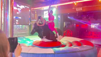 Bull riding ♥️♥️ Mechanical bull riding May 30th 2024 made in Spain #3