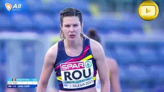 [Super SlowMotion] Women Long Jump Highlights - 1st & 2nd Division - European Team Games 2023 #10