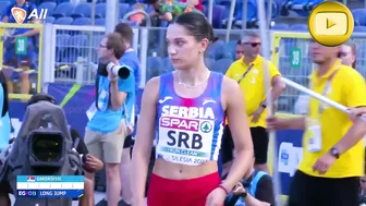 [Super SlowMotion] Women Long Jump Highlights - 1st & 2nd Division - European Team Games 2023 #6