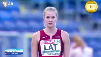 [Super SlowMotion] Women Long Jump Highlights - 1st & 2nd Division - European Team Games 2023 #8