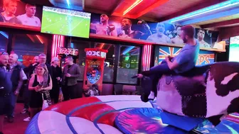 Mechanical bull riding April 8th 2024 in Benidorm ♥️♥️ #10