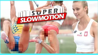 [Super SlowMotion] Top 5 Women Pole Vault Jumps 2019 Team Championship