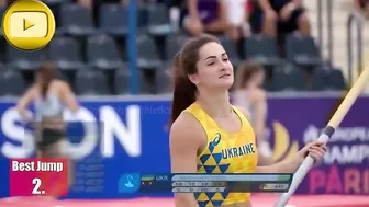 [Super SlowMotion] Top 5 Women Pole Vault Jumps 2019 Team Championship #4