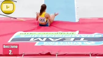 [Super SlowMotion] Top 5 Women Pole Vault Jumps 2019 Team Championship #5