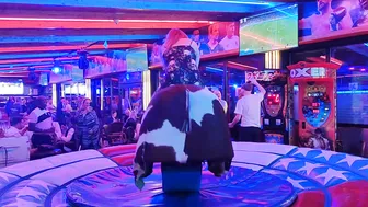 Mechanical bull riding February 27th 2024 in Benidorm ♥️♥️♥️♥️♥️♥️ #10