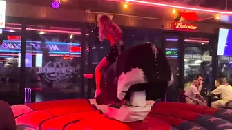 Mechanical bull in Benidorm May 7th 2024 in Spain ♥️♥️♥️♥️ #10