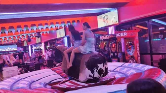 Mechanical bull riding December 20th 2023 ♥️♥️♥️♥️♥️♥️ #4