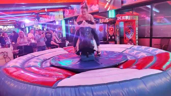 Mechanical bull in Benidorm March 5th 2024 made in Spain. #8