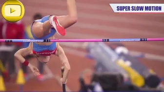 [SuperSlowMotion] Top 5 Anzhelika Sidorova Pole Vault jumps #4