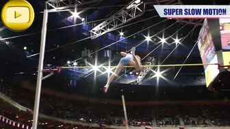 [SuperSlowMotion] Top 5 Anzhelika Sidorova Pole Vault jumps #7