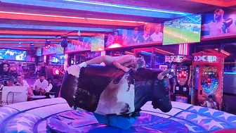 excellent mechanical bull riding February 26th 2024 in Benidorm #5