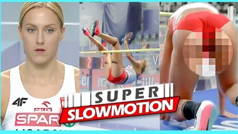 [Super SlowMotion] Top 4 Women High Jump Pentathlon Torun Poland 2021 - part 3 #1