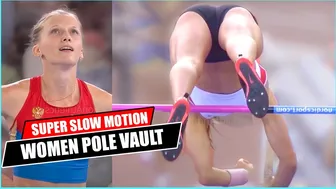 [Super SlowMotion] Top 5 Women Pole Vault European Championship Zurich