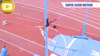 [Super SlowMotion] Top 5 Women Pole Vault European Championship Zurich #6