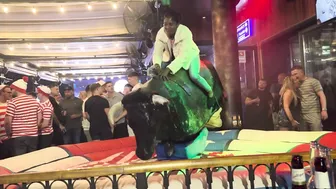 Mechanical bull riding May 28th 2024 in Benidorm #10