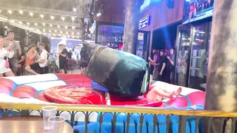 Mechanical bull riding 19th of June 2024 ♥️♥️ noche de toro mecánico en Benidorm #10