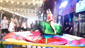 Mechanical bull riding 19th of June 2024 ♥️♥️ noche de toro mecánico en Benidorm #7