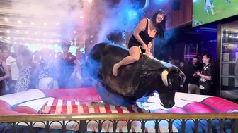 Mechanical bull riding April 24th 2034 in Benidorm Spain ♥️♥️♥️♥️ #4