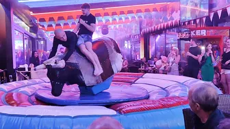 Mechanical bull riding December 4th 2023♥️♥️♥️♥️♥️♥️ #10