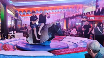 Mechanical bull riding December 4th 2023♥️♥️♥️♥️♥️♥️ #3