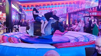 Mechanical bull riding December 4th 2023♥️♥️♥️♥️♥️♥️ #8