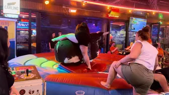 Mechanical bull riding ???? March 1st 2024 in Benidorm ????????