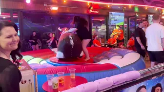 Mechanical bull riding ♥️♥️ March 1st 2024 in Benidorm ♥️♥️♥️♥️ #6