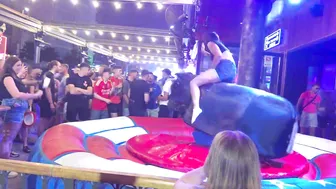 Mechanical bull riding 18th of June♥️♥️me gusta este toro mecánico ♥️♥️♥️♥️ #10