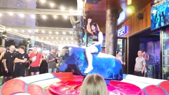 Mechanical bull riding 18th of June♥️♥️me gusta este toro mecánico ♥️♥️♥️♥️ #2