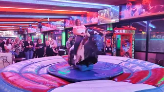 Mechanical bull riding March 6th 2024 in Benidorm ♥️♥️♥️♥️♥️♥️ #4