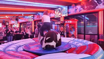 Mechanical bull riding March 6th 2024 in Benidorm ♥️♥️♥️♥️♥️♥️ #7