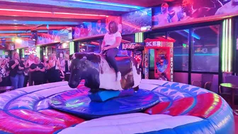 Mechanical bull riding March 6th 2024 in Benidorm ♥️♥️♥️♥️♥️♥️ #8