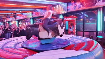 Mechanical bull riding March 6th 2024 in Benidorm ♥️♥️♥️♥️♥️♥️ #9