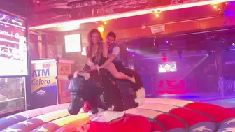 Mechanical bull riding May 13th 2024 in Benidorm made in Spain ♥️♥️♥️♥️♥️♥️ #4