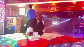 Mechanical bull riding May 13th 2024 in Benidorm made in Spain ♥️♥️♥️♥️♥️♥️ #6